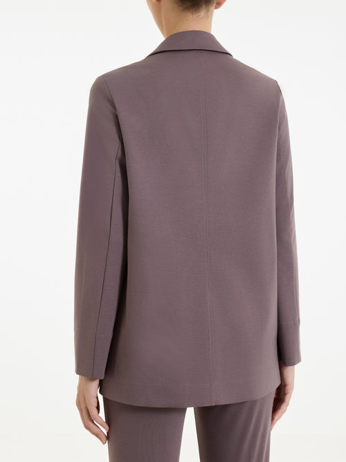 Blazer destrutturato in Compact Light