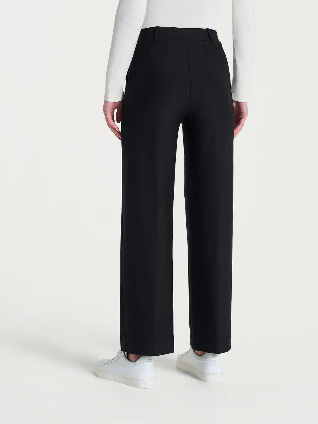 Pantalone ampio alla caviglia in Compact