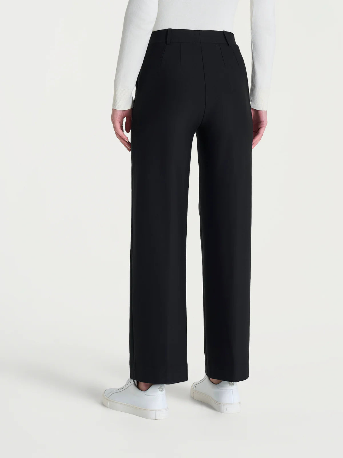 Pantalone ampio alla caviglia in Compact