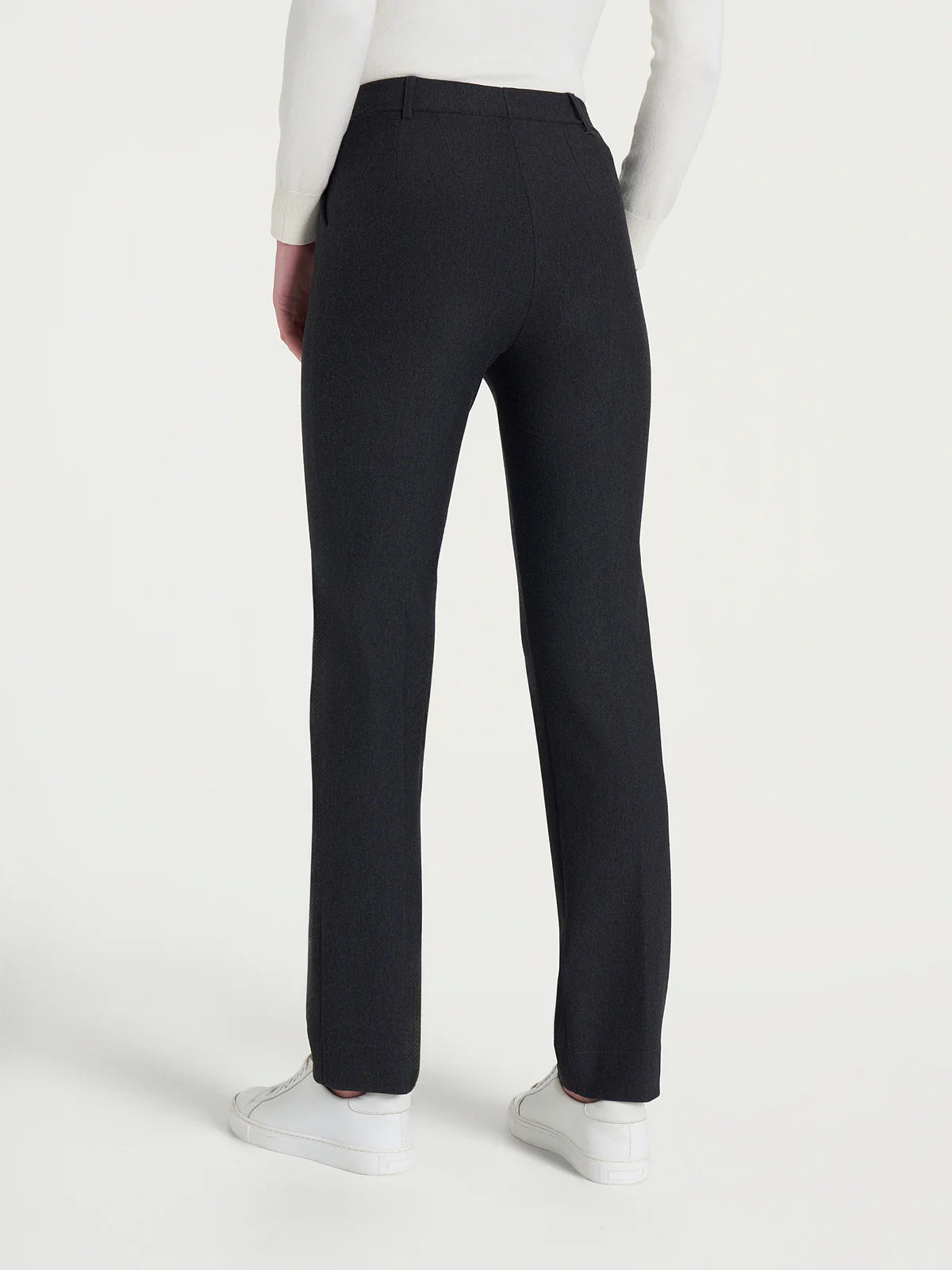 Pantalone dritto con tasche in Compact