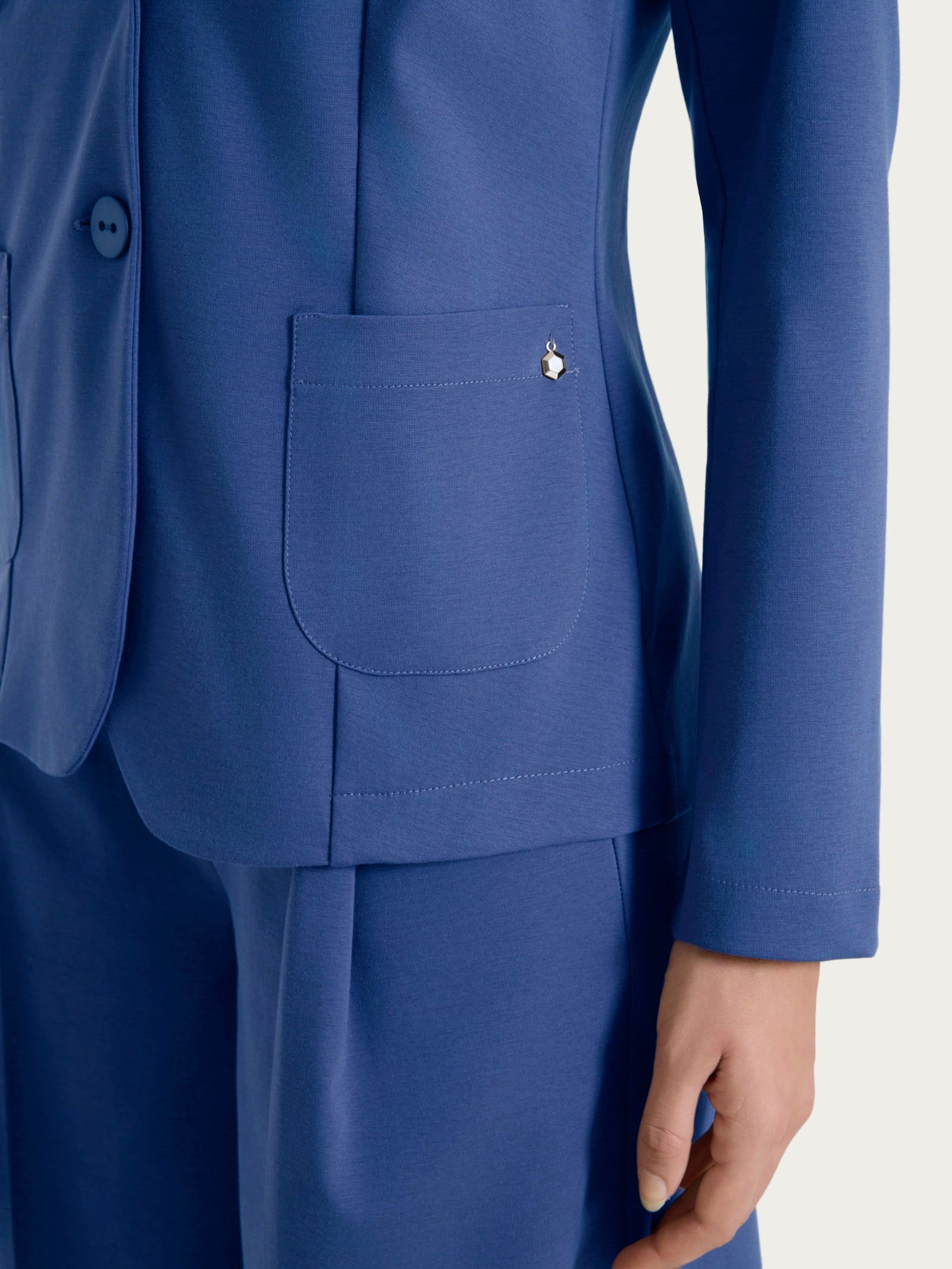 Blazer due bottoni in Compact Light
