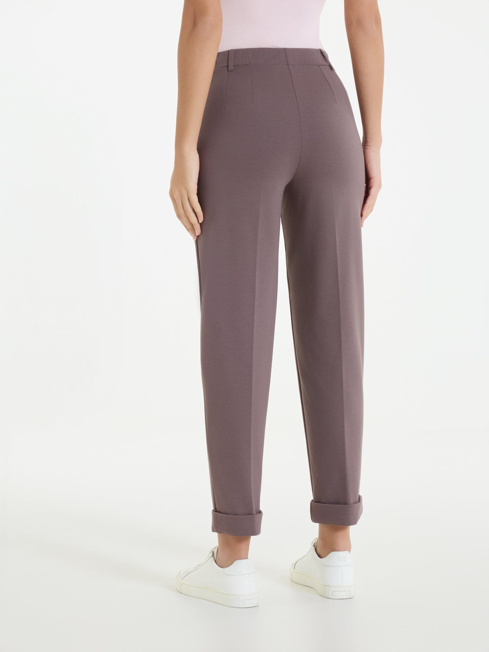 Pantalone a carota con tasche in Compact Light