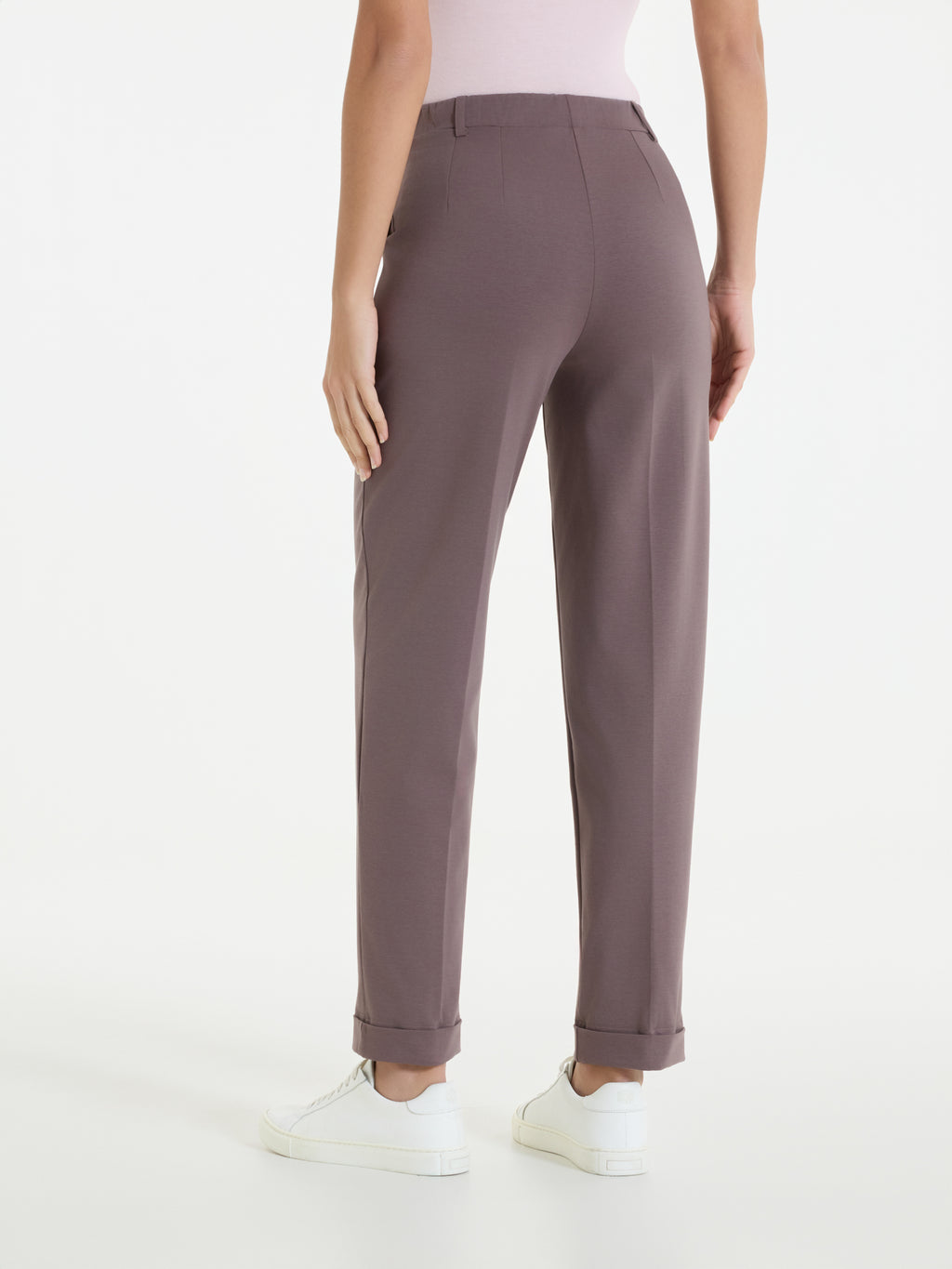 Pantalone a carota con tasche in Compact Light