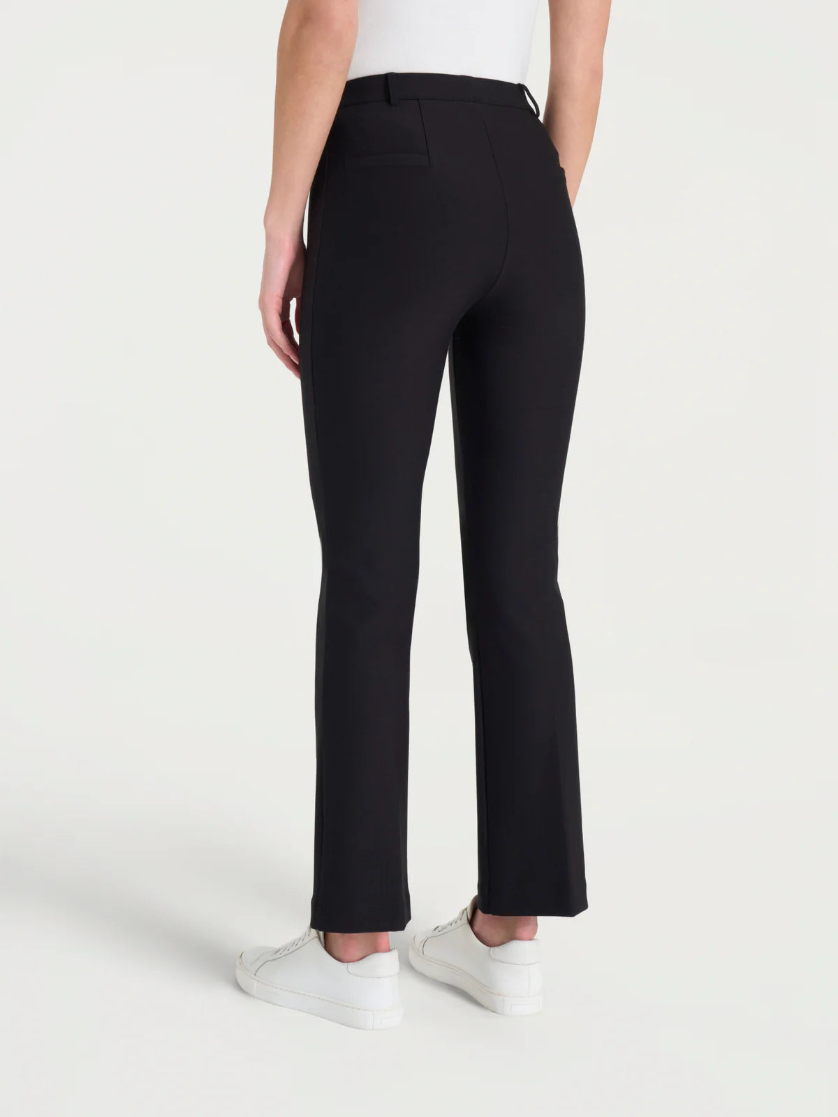 Pantalone flare alla caviglia in Compact
