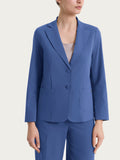 Blazer leggero con chiusura a due bottoni in Super Fresh