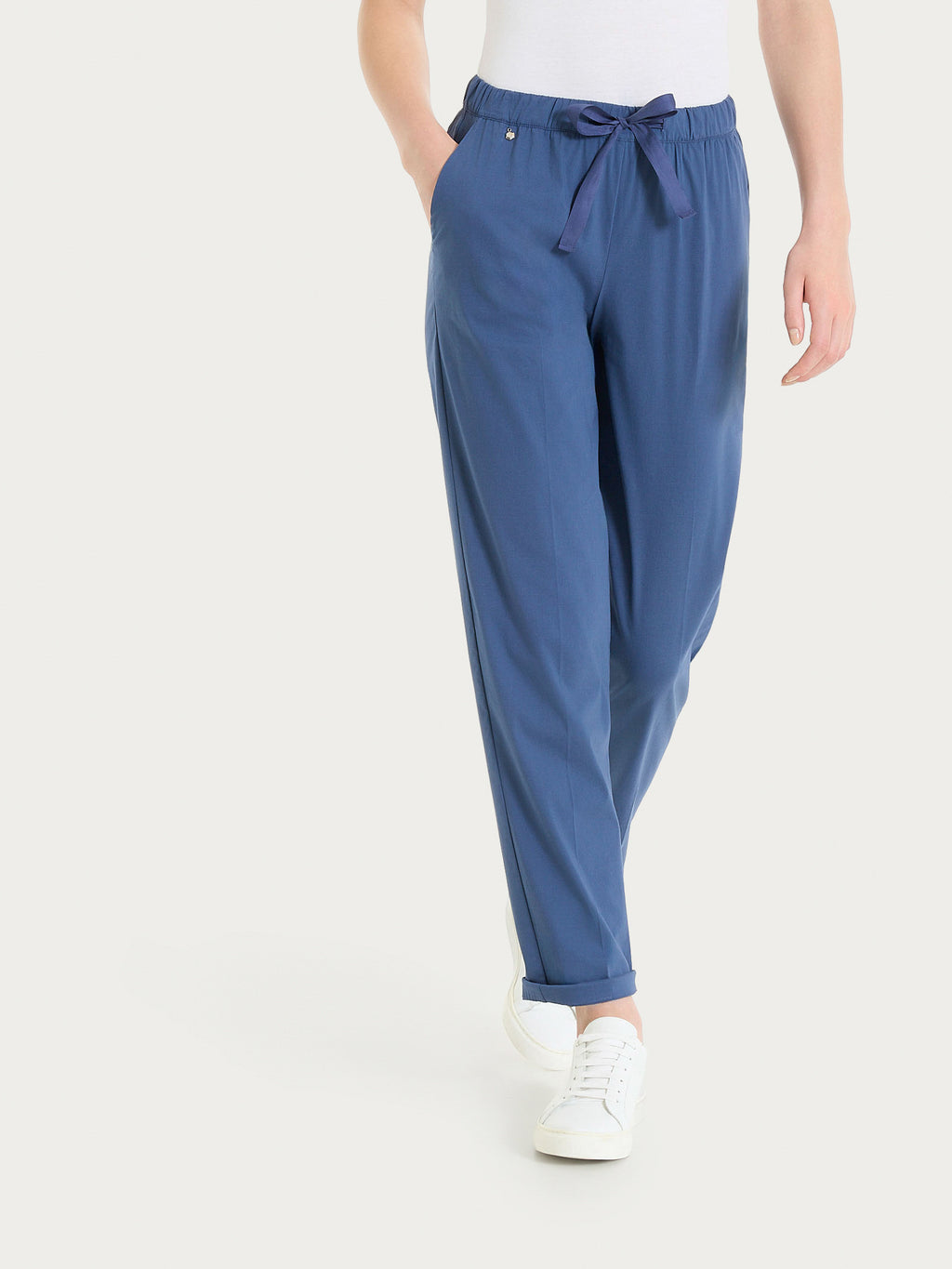 Pantalone jogger con tasche in Super Fresh