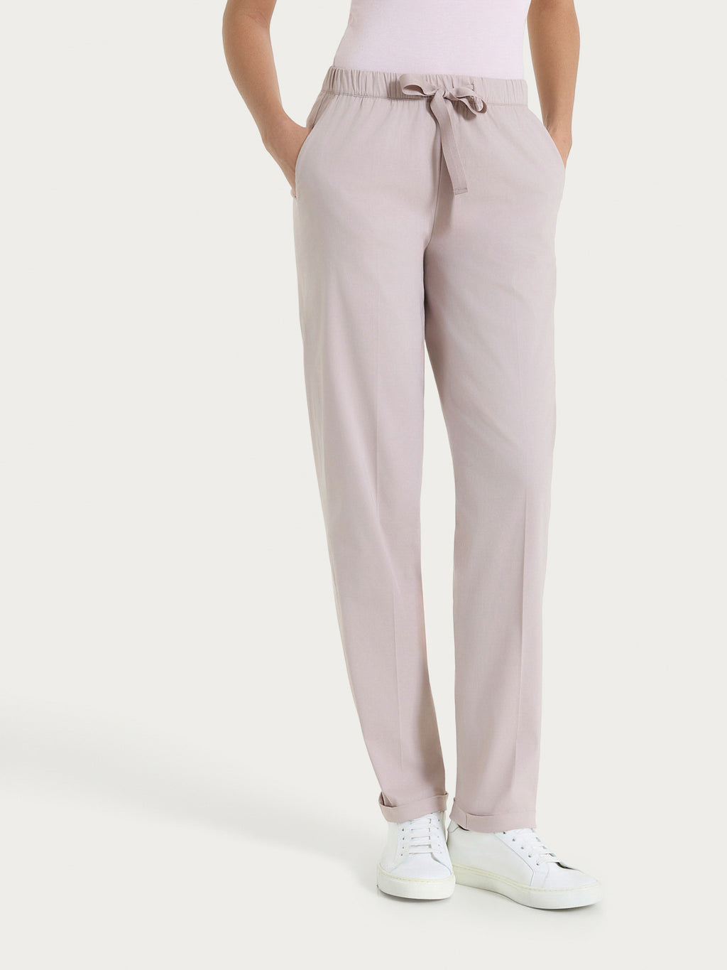 Pantalone jogger con tasche in Super Fresh