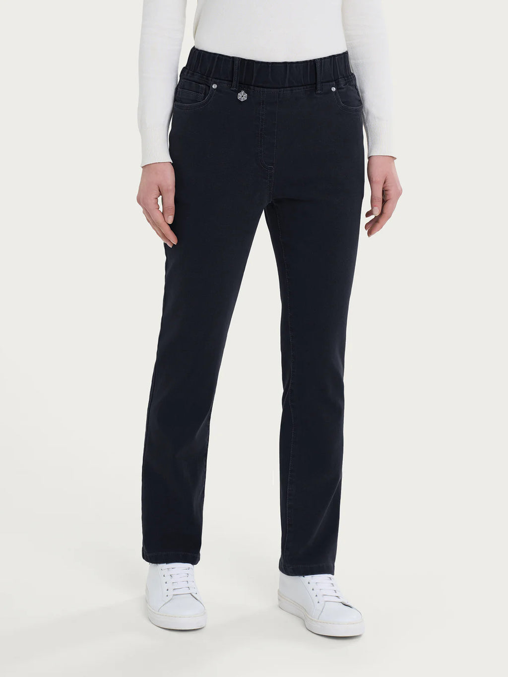 Jeans dritto con tasche in Super Denim