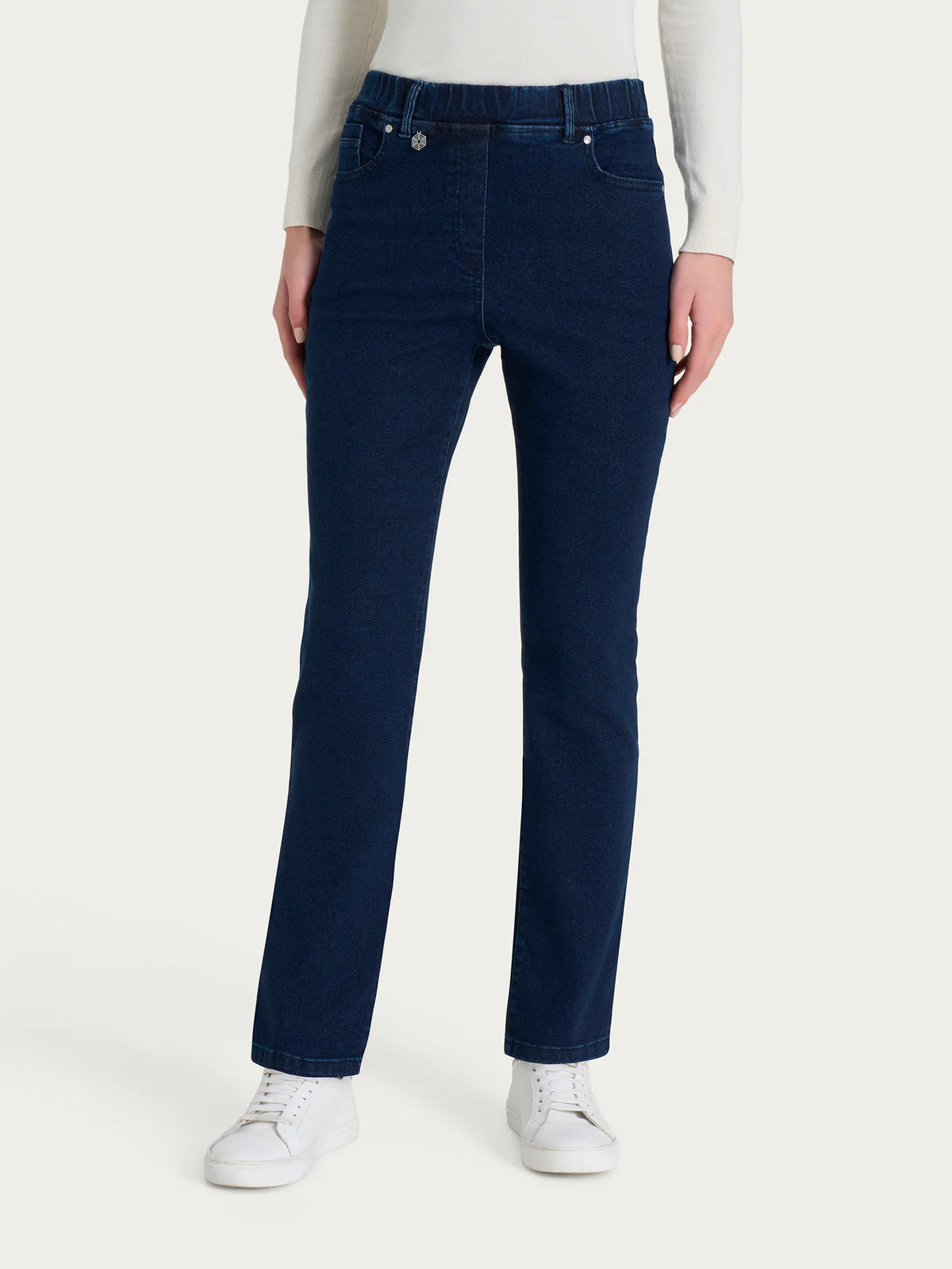 Jeans dritto con tasche in Super Denim