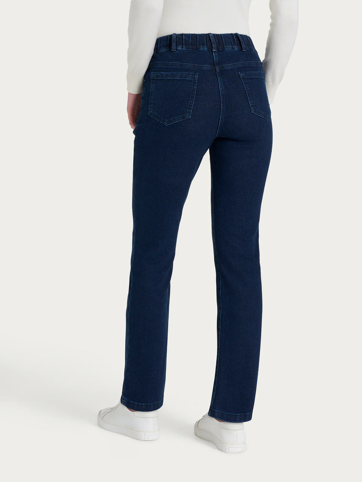 Jeans dritto con tasche in Super Denim