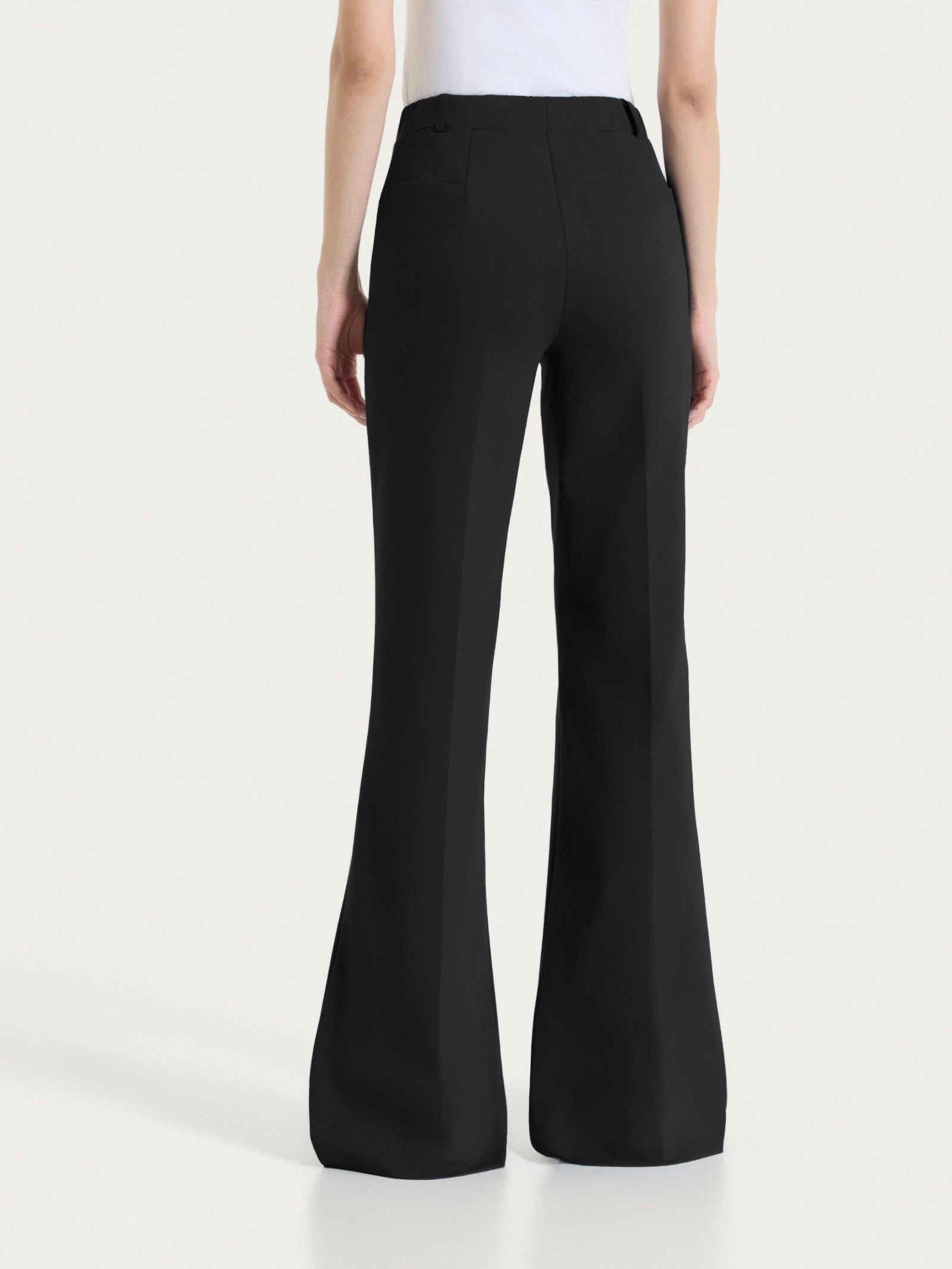 Pantalone flare in Compact Light