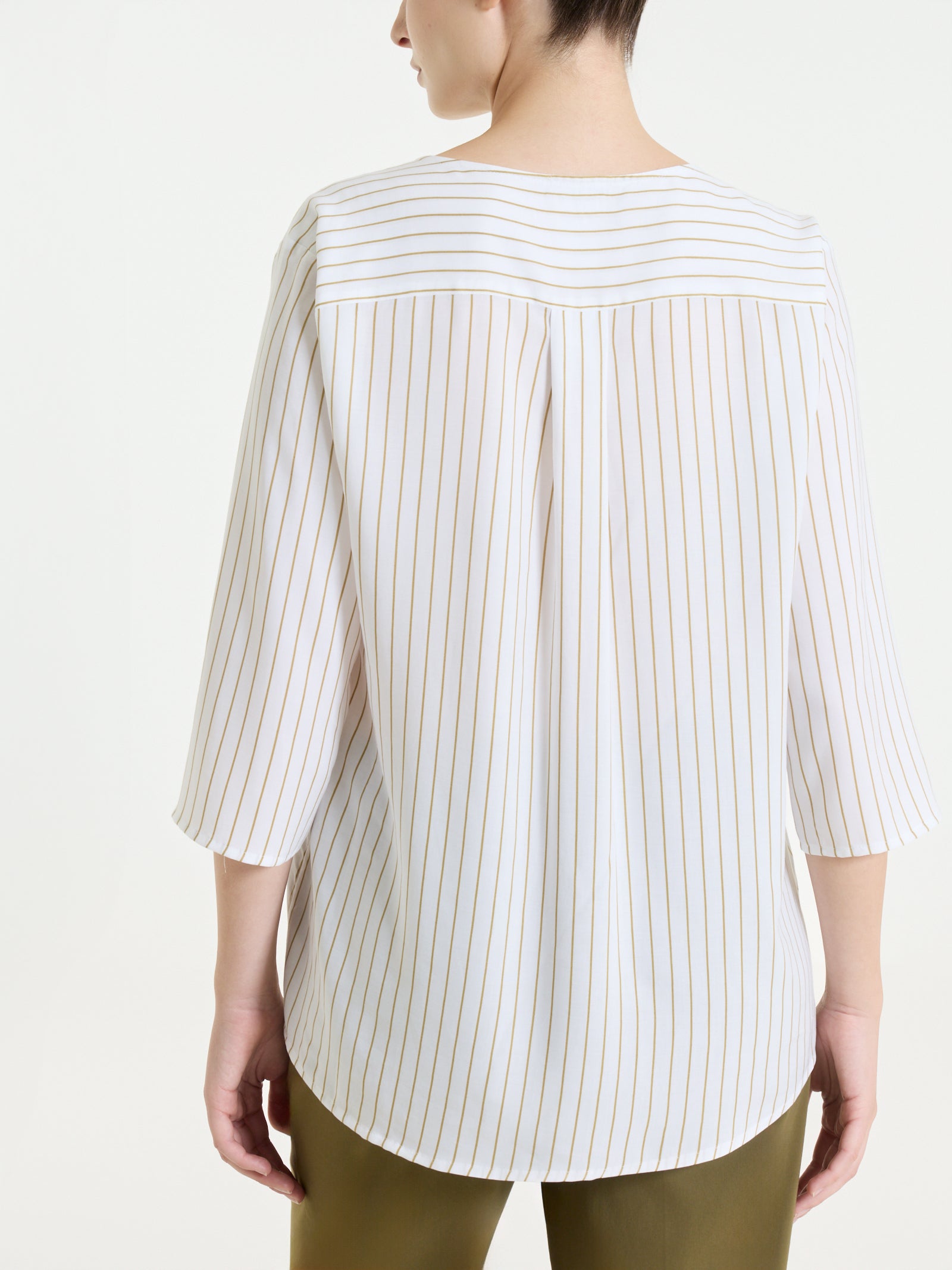 Blusa a righe in EcoSeta
