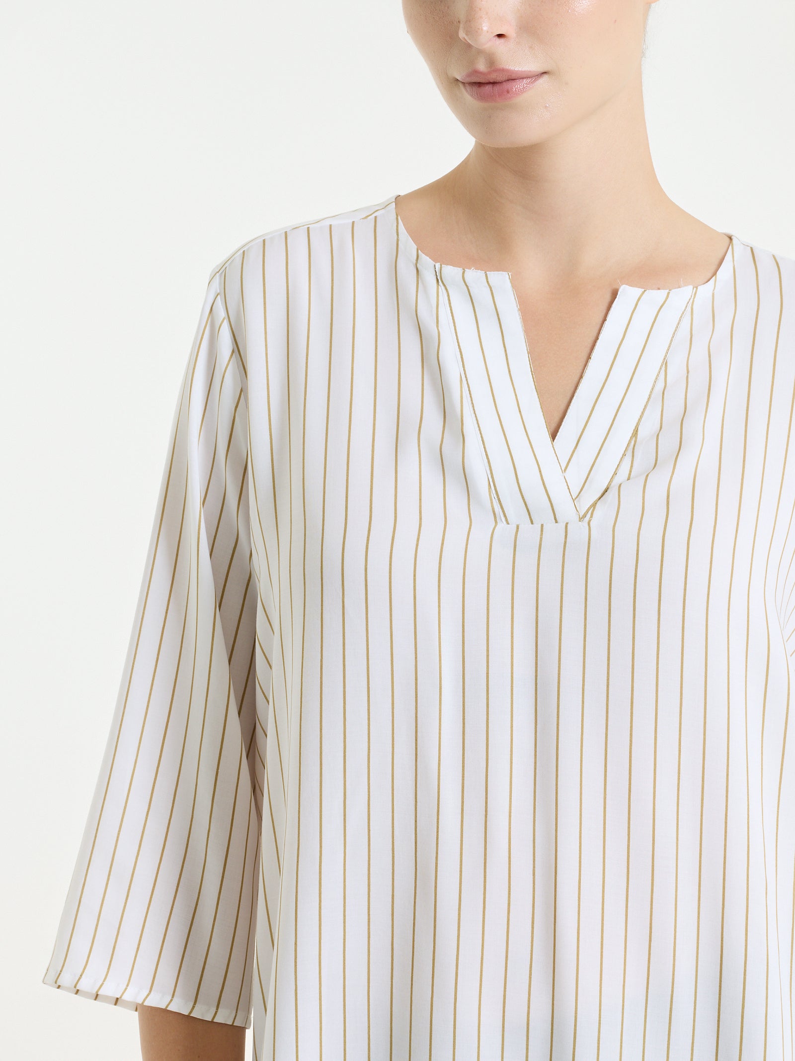 Blusa a righe in EcoSeta